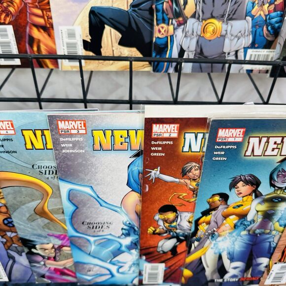 New X-Men 1-7 9-13 15 and Academy X Yearbook Special #1 lot (2004 Marvel) - Picture 7 of 8